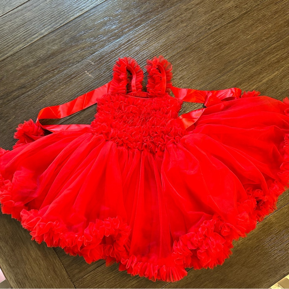 Childs ruffly dress